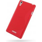 Pouzdro S Case Sony Xperia T3 D5103 červené – Zboží Mobilmania