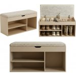 Boximo Tria 80 x 43 x 30 cm béžový – Zboží Dáma