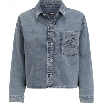 Doris Streich dámská džíska modrá košilového typu – Zboží Mobilmania