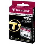 Transcend CFast 2.0 CFX650 128 GB TS128GCFX650 – Sleviste.cz