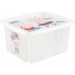Keeeper Box Prasátko Peppa 24 l transparentní – Zboží Dáma