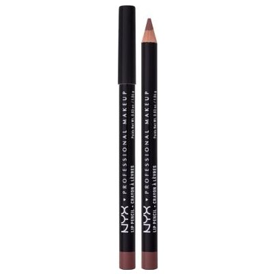 NYX Professional Makeup Slim Lip Pencil krémová a dlouhotrvající tužka na rty 822 Coffee 1 g