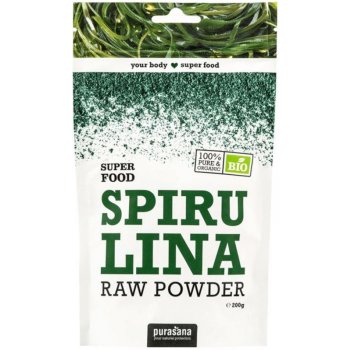 Purasana Spirulina Powder Bio 200 g