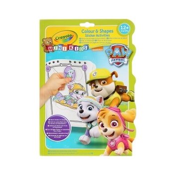 MK Omalovánky se samolepkami Paw Patrol