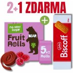 Bear Fruit Rolls Raspberry Malina 5 x 20 g – Hledejceny.cz