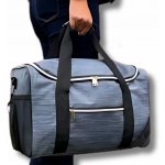 Trizand 23635 taška šedá 40x25x20cm – Zboží Dáma