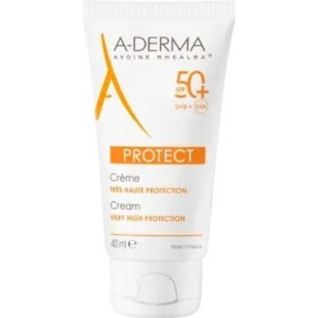 A-Derma Protect ochranný krém pro normální a suchou pleť SPF50+ 40 ml