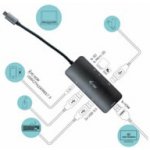 i-tec USB-C Metal Nano Docking Station 4K HDMI LAN + Power Delivery 100 W C31NANODOCKLANPD – Zboží Živě