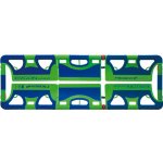 Me.Ber. srl ERGON dětská nosítka s funkcí scoop rámu s variabilní geometrií - zelená / modrá – Sleviste.cz