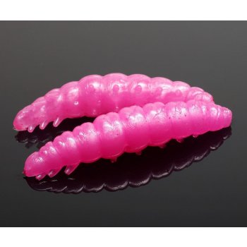 Libra Lures Larva Pink Pearl 4,5cm 8ks