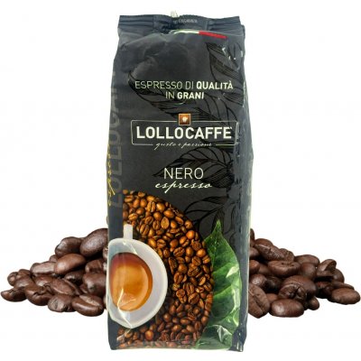 Lollo Caffé Nero zrnková 1 kg – Hledejceny.cz