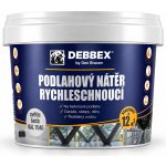 Podlahový nátěr Den Braven RYCHLESCHNOUCÍ, kbelík 4 kg, šedý – Hledejceny.cz