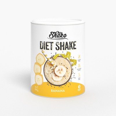 Chia Shake Dietní koktejl banán 300 g – Zbozi.Blesk.cz