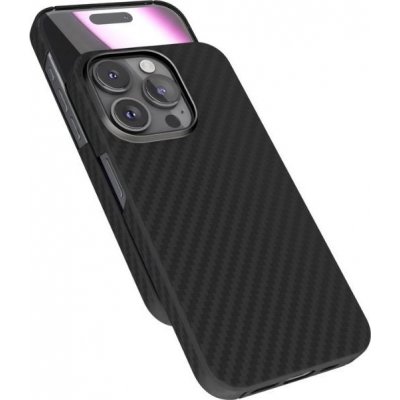 Epico Mag+ Carbon pro iPhone 15 Pro s podporou MagSafe černý 81310191300003 – Zboží Mobilmania
