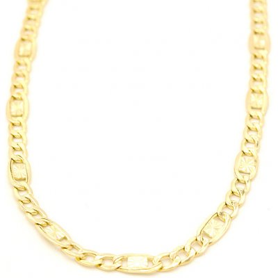 B&B Goldinvestic Zlatý řetízek N6233-585/1000 – Zboží Dáma