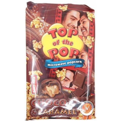 Top of The Pop popcorn čokoláda a karamel 100 g – Zboží Dáma