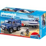 Playmobil 5187 POLICEJNÍ VŮZ S MOTOROVÝM ČLUNEM – Zbozi.Blesk.cz