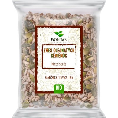 Bonitas Směs olejnatých semínek BIO semínka v BIO kvalitě 125 g – Zboží Mobilmania