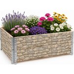 Aga Vyvýšený záhon 120x80x40 cm Kámen – Sleviste.cz