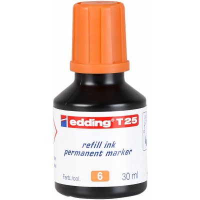 Edding T 25 náhradní inkoust 006 oranžový – Zboží Živě