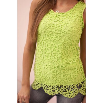 Kesi 65126 s krajkovým květinovým vzorem Zelená – Zboží Mobilmania