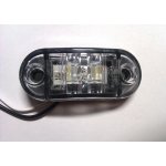 LED poziční světlo - 2x SMD 5730 12V 24V E4 bílé – Hledejceny.cz