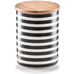 Zeller Keramická nádoba Stripes s víkem 580 ml – Zboží Mobilmania