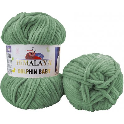 Himalaya příze Dolphin Baby 80388 bledá zelená – Zboží Dáma