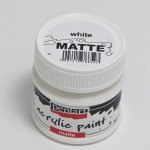 Pentart Akrylová barva matná 50 ml BÍLÁ – Zbozi.Blesk.cz