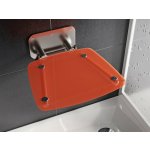RAVAK Sprchové sedátko Ovo B II Barva: Nerez+Orange – Zboží Mobilmania