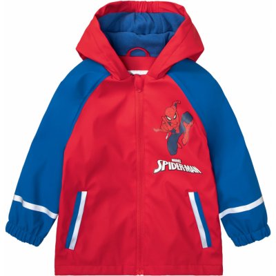 chlapecká nepromokavá bunda s podšívkou Spiderman – Zboží Mobilmania