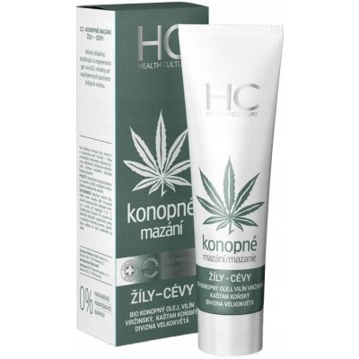 Health Culture konopné mazání žíly a cévy 75 ml – Hledejceny.cz
