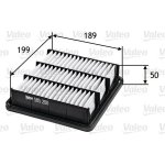 Vzduchový filtr VALEO 585200 – Hledejceny.cz