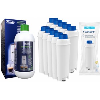 Wessper 10x + Delonghi 500ml eco Decalk odvápnění o S 26.455.MB