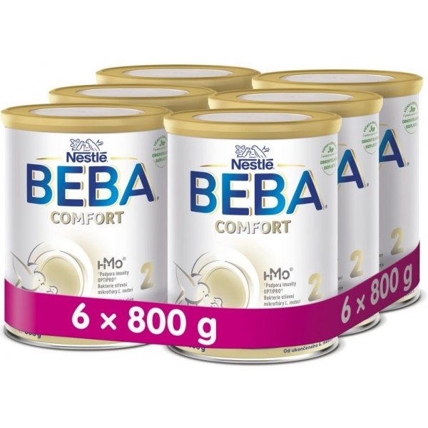 Kojenecké mléko BEBA 2 HM-O 6 x 800 g