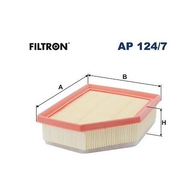 FILTRON Vzduchový filtr AP124/7 – Hledejceny.cz