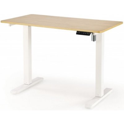Halmar Psací stůl B53 dub artisan/bílý – Zboží Mobilmania