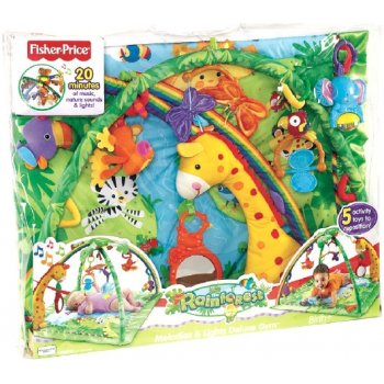 Fisher Price rainforest hrací deka s hrazdičkou