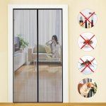 Moskytiéra do dveří 70 cm x 200 cm – Zboží Mobilmania