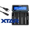 Příslušenství pro e-cigaretu Xtar X4 LCD nabíječka čtyřslotová pro Li-Ion