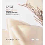 Anua Rice 70 Glow Collagen Mask Rozjasňujestravování Plátýnková maska s kolagenem 38 g – Zboží Dáma