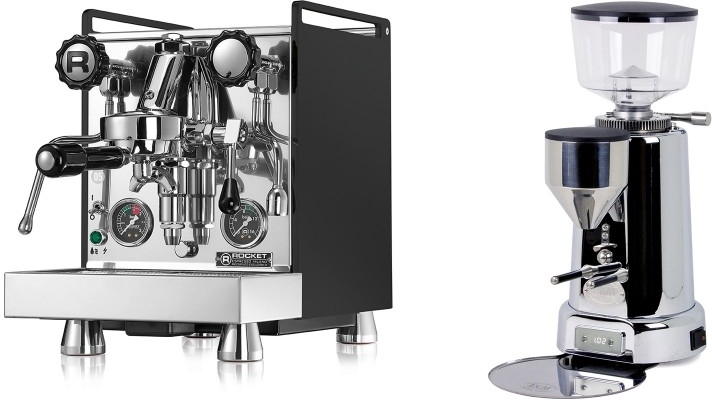 Set Rocket Espresso Mozzafiato Cronometro R + ECM V-Titan 64
