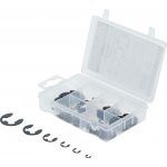 Kroužky pojistné třmenové, 3-15 mm, 94 kusů - BGS 88174 – Sleviste.cz