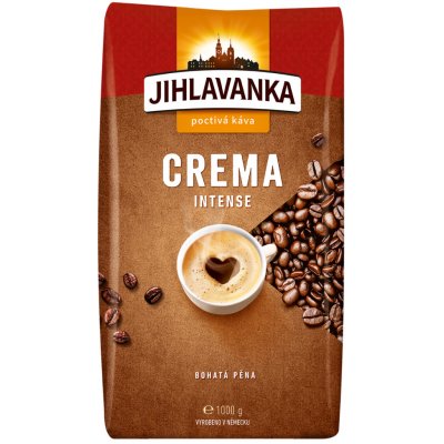 Jihlavanka Crema Intense zrnková 1 kg – Hledejceny.cz