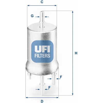 Palivový filtr UFI 31.832.00 | Zboží Auto