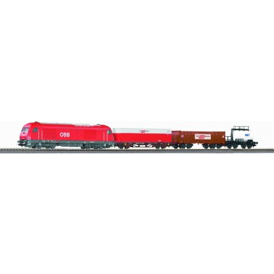 Piko H0 Start Set nákladní vlak Herkules ÖBB + 3 vozy, koleje s podl., ovladač 97948 – Hledejceny.cz