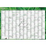 Nástěnný roční 600x420 mm Listy 2026 – Zbozi.Blesk.cz