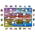 WOODEN CITY Dřevěné Chrám Byodo-in Kjóto Japonsko 2v1 EKO 505 dílků – Zboží Dáma