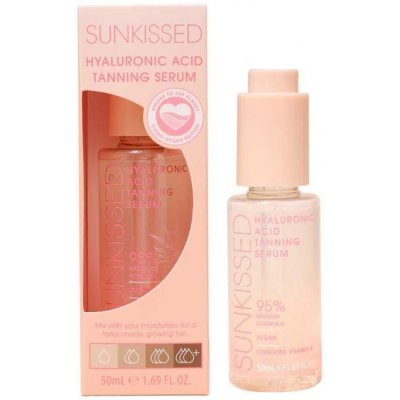 Sunkissed samoopalovací sérum s kyselinou hyaluronovou, 50 ml – Sleviste.cz