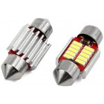 AMiO LED žárovky CANBUS 10smd 4014 Festoon 31mm White 12V/24V – Hledejceny.cz